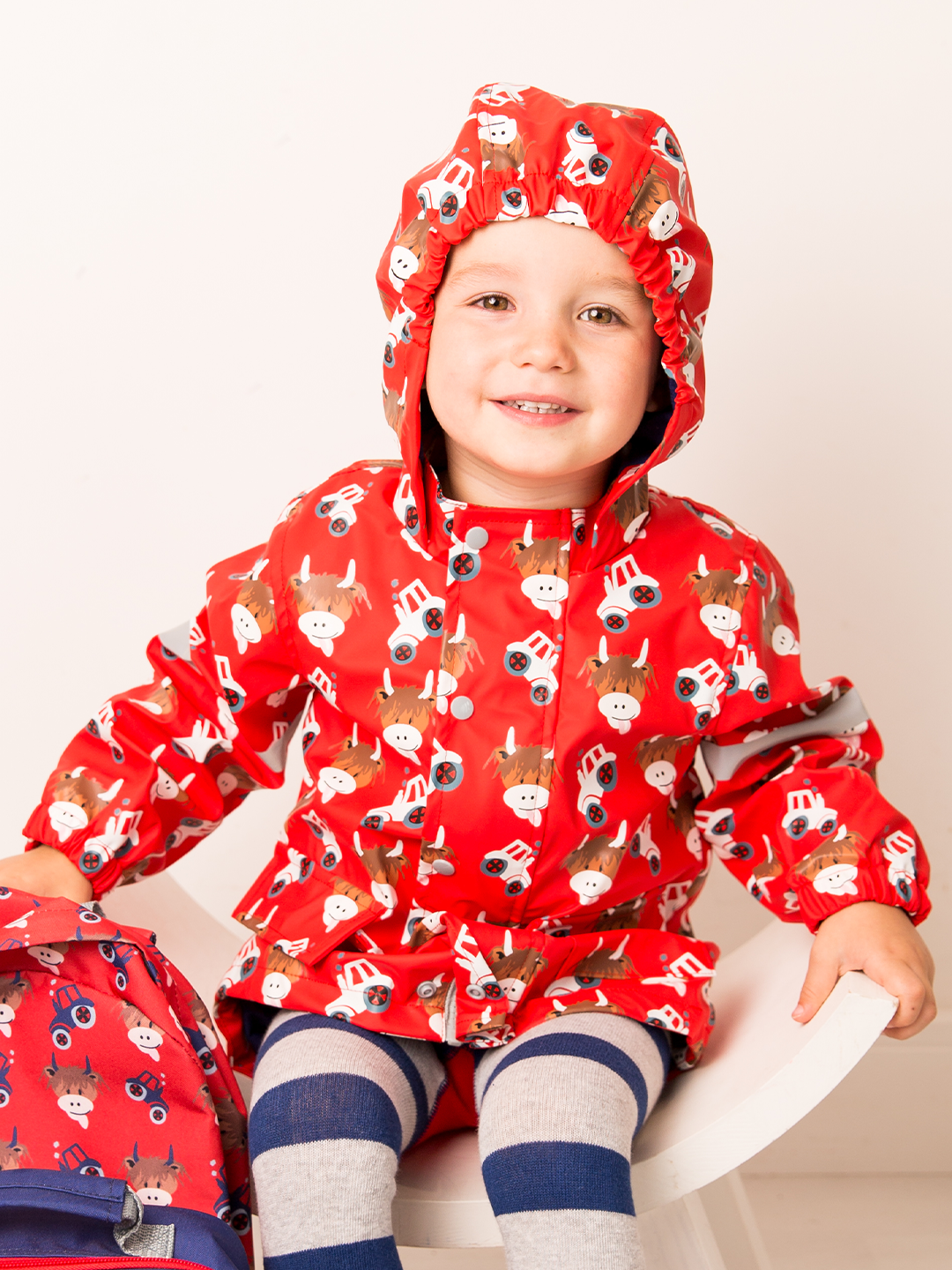 Hamish Highland Cow Raincoat * - Blade & Rose UK