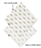 Peter Rabbit™ Neutral Muslin Squares