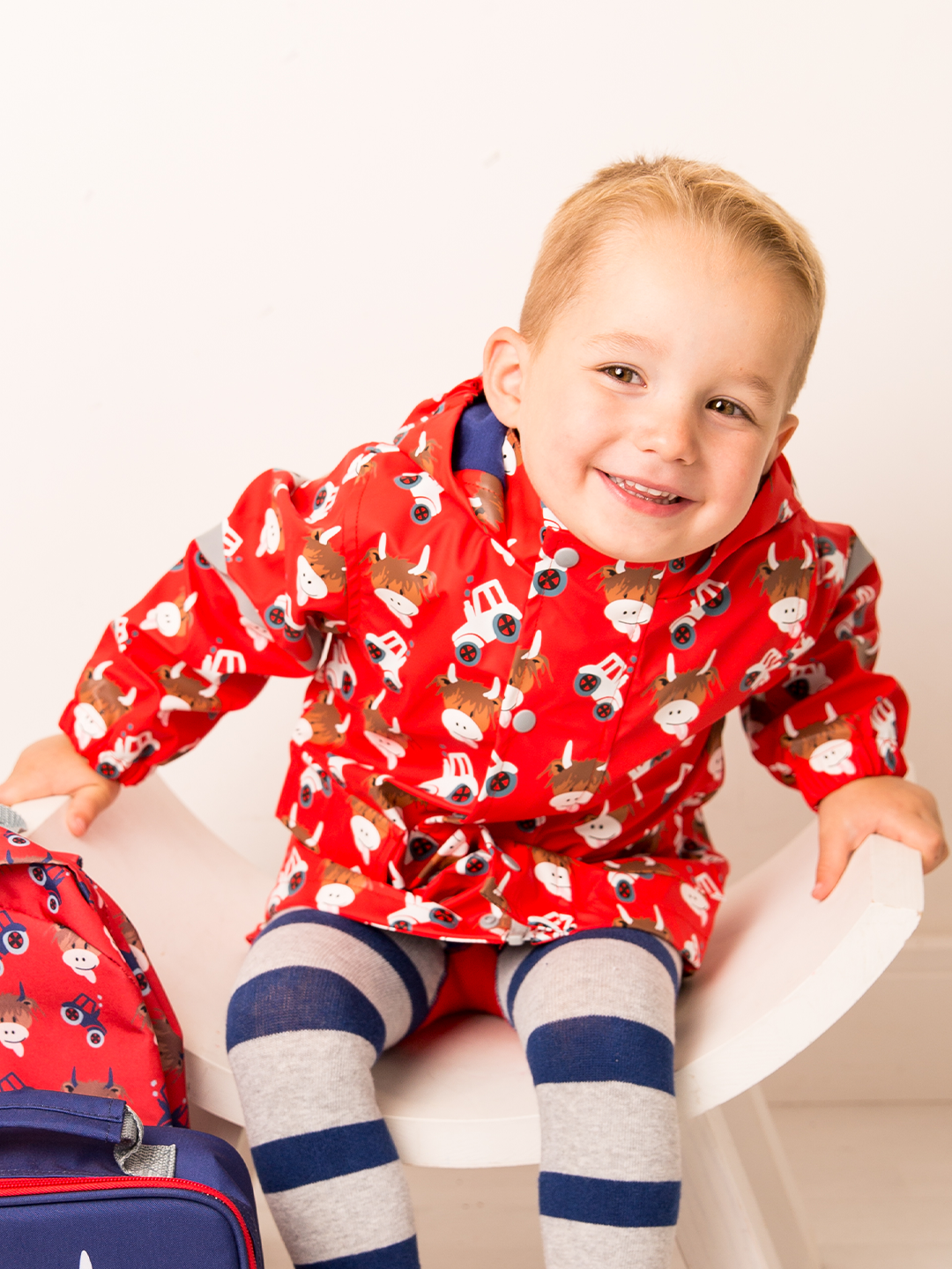 Hamish Highland Cow Raincoat - Blade & Rose UK