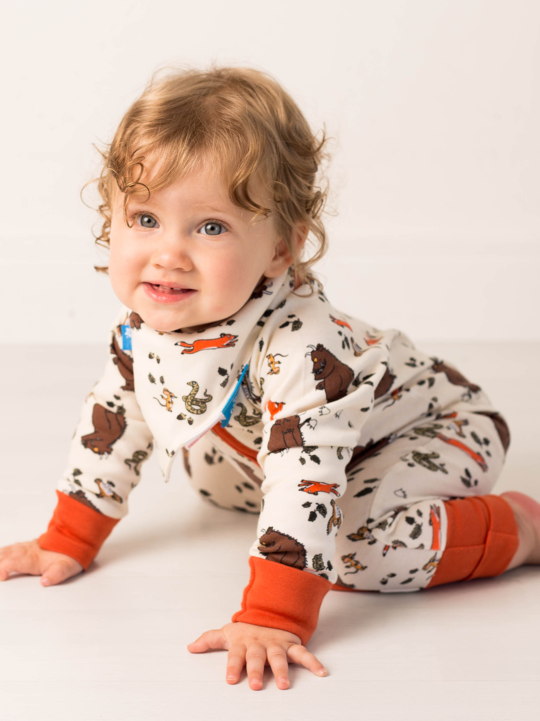 Gruffalo™ Outdoor Adventure Zip-Up Romper - Blade & Rose UK