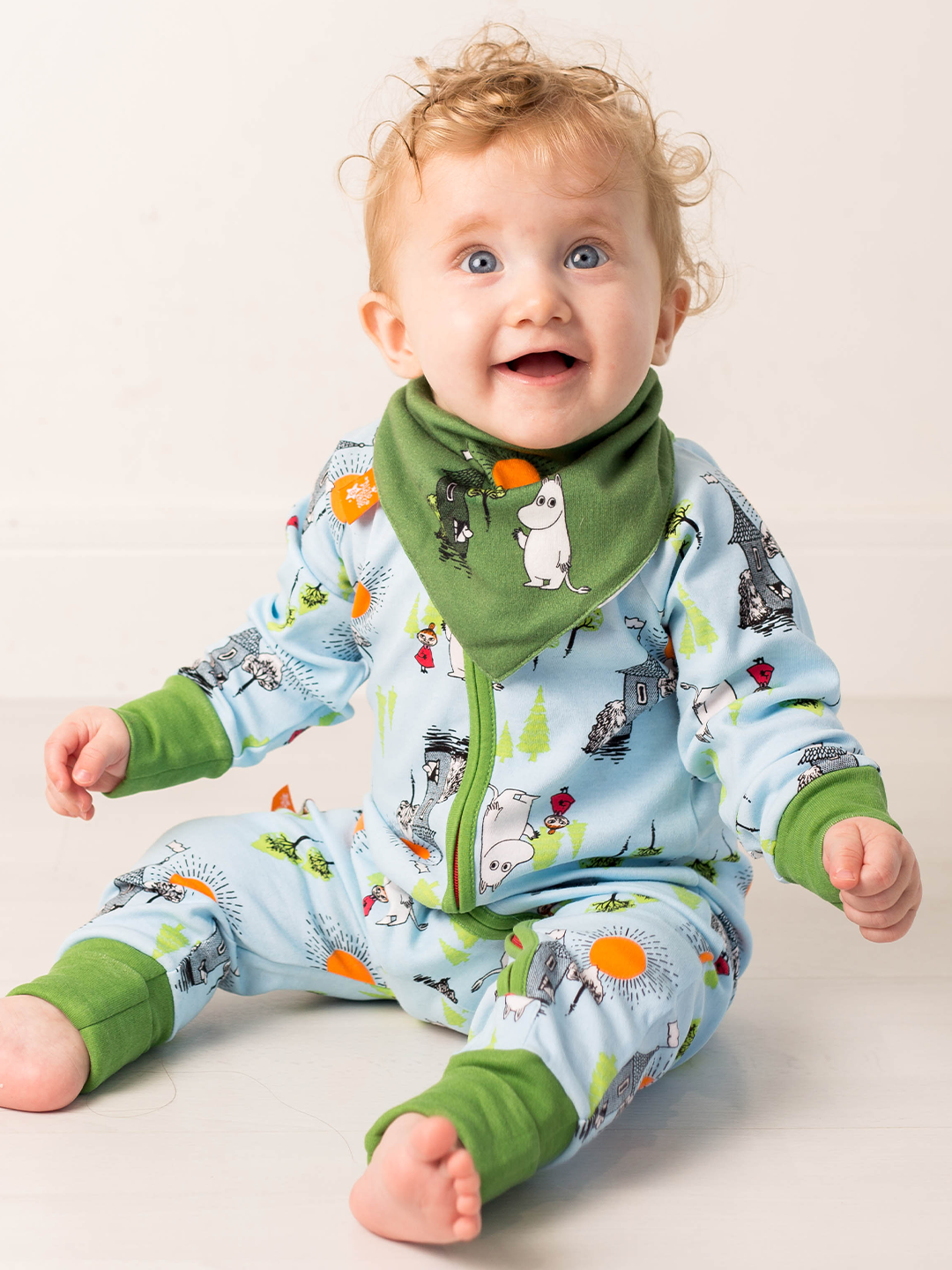 Moomin™ Free To Explore Organic Romper * - Blade & Rose UK