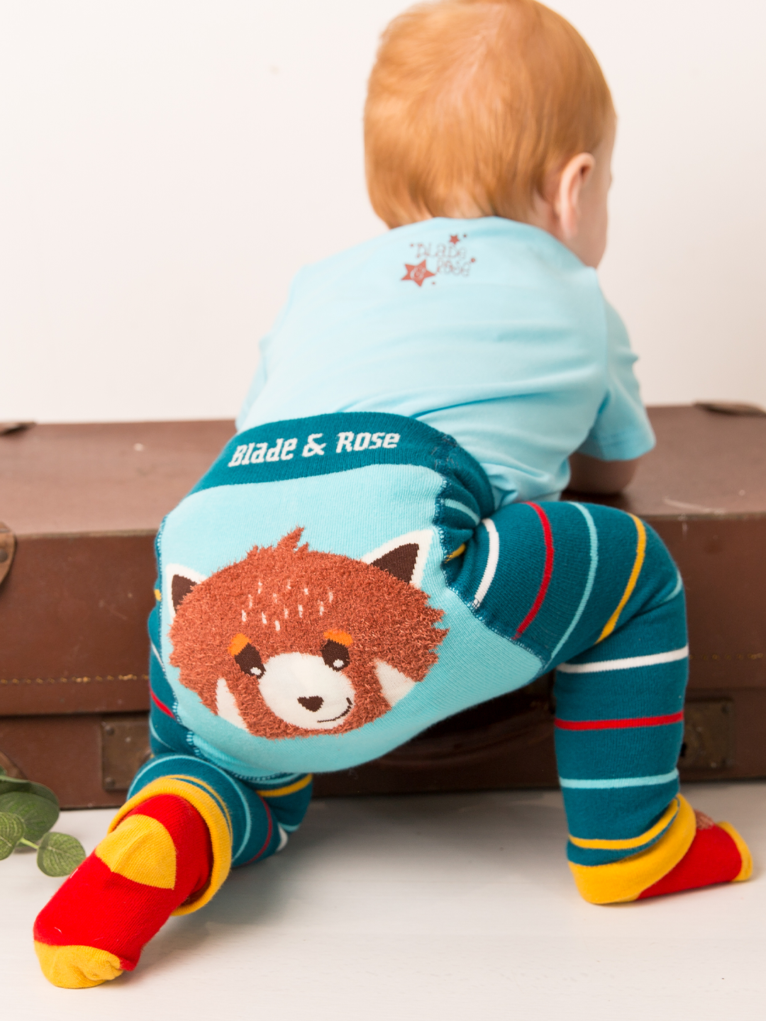 Chip the Red Panda Leggings Blade Rose Blade Rose UK