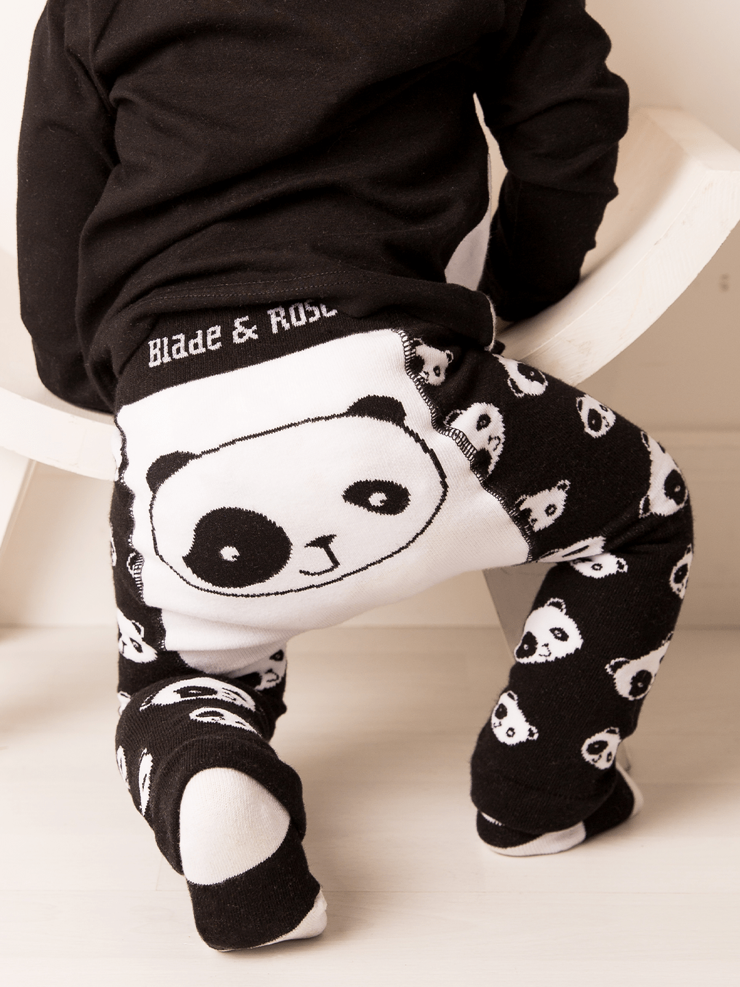 WWF Organic Panda Leggings - Blade & Rose UK