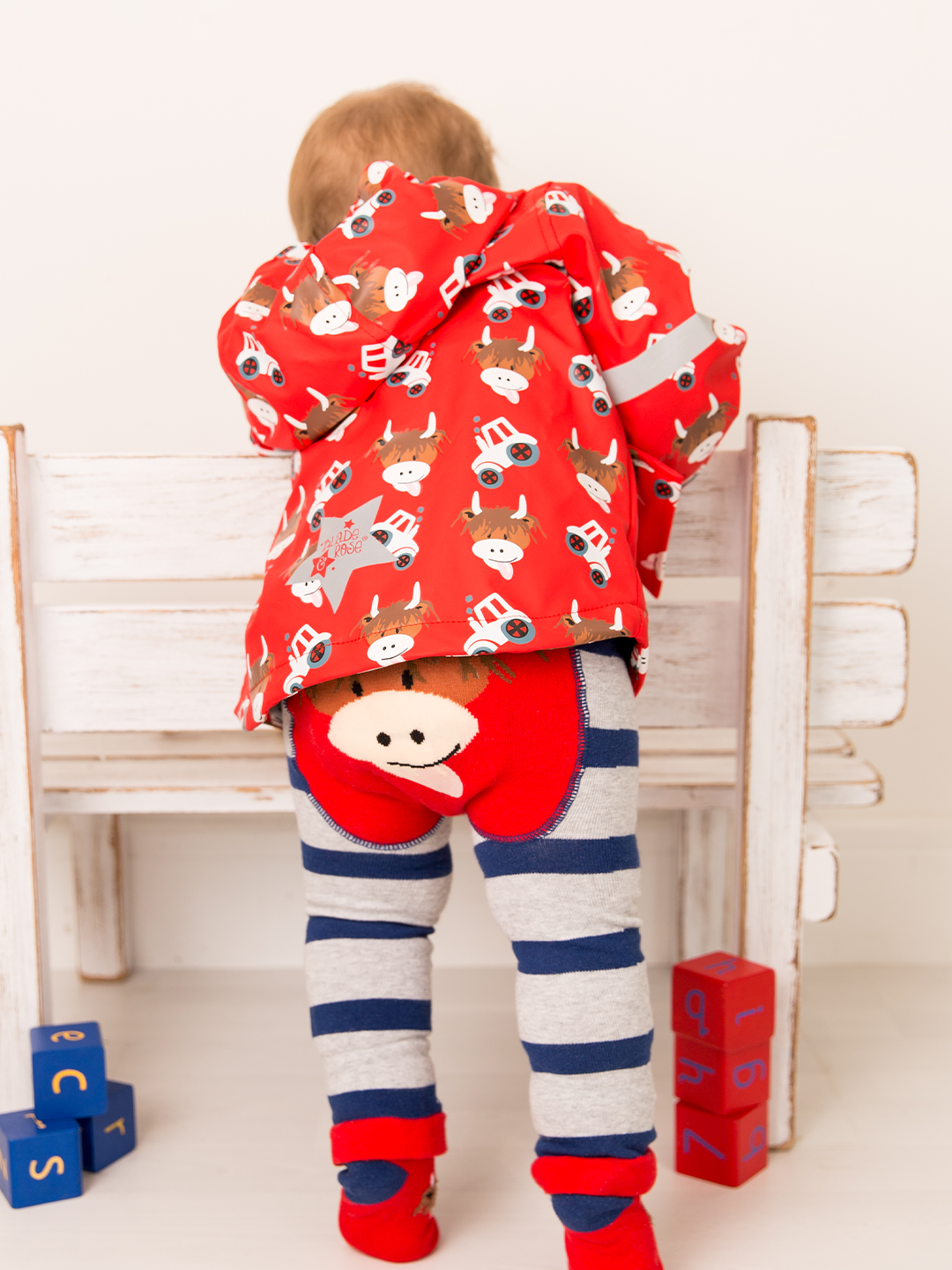 Hamish Highland Cow Raincoat * - Blade & Rose UK