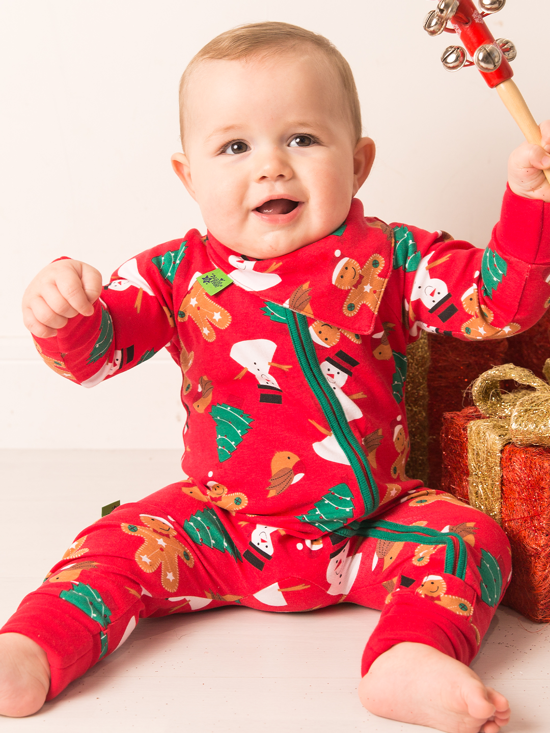 Snowman Zip-Up Romper Playsuit