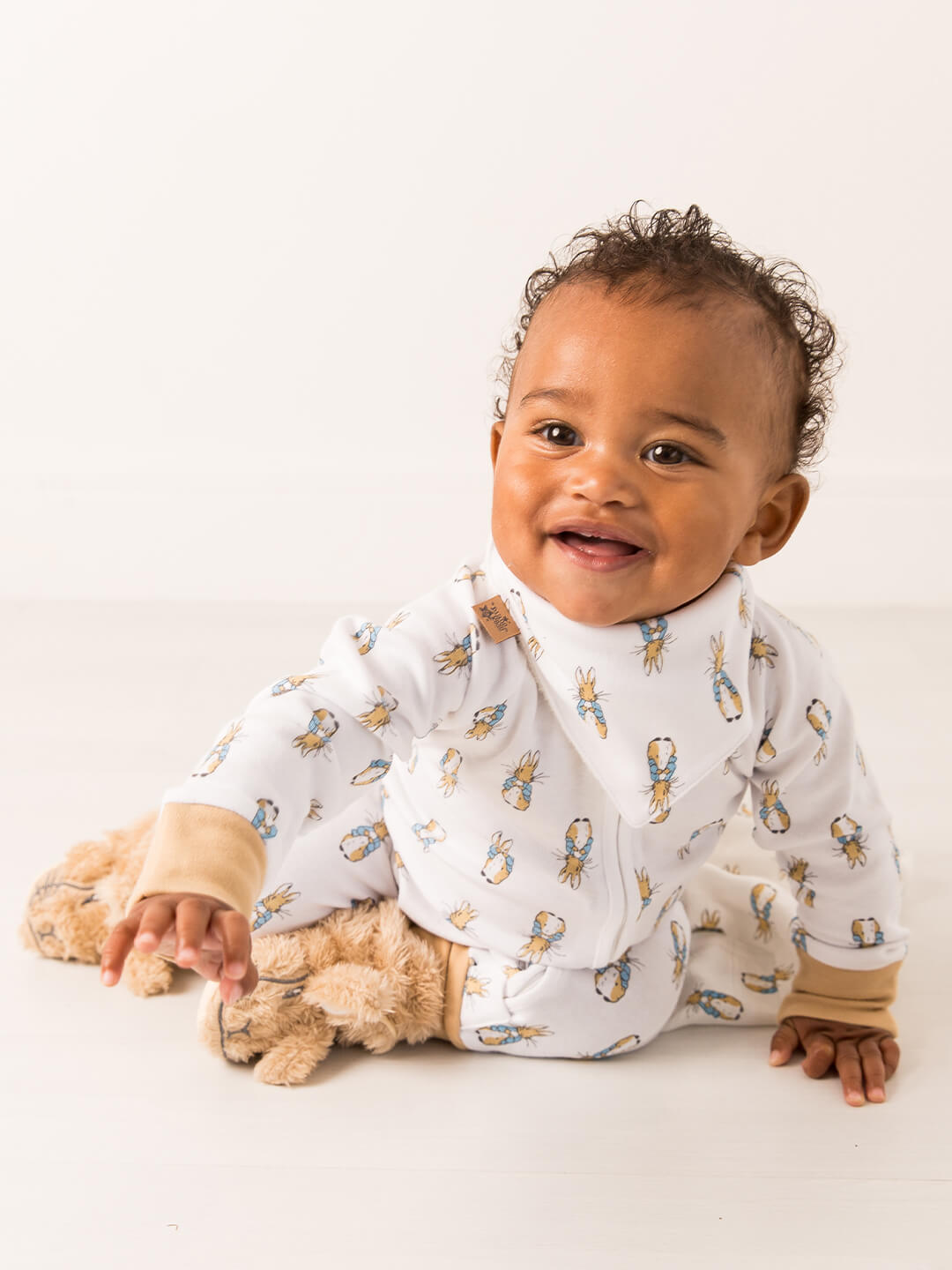 Peter Rabbit Neutral & Blue Comforter Gift Box