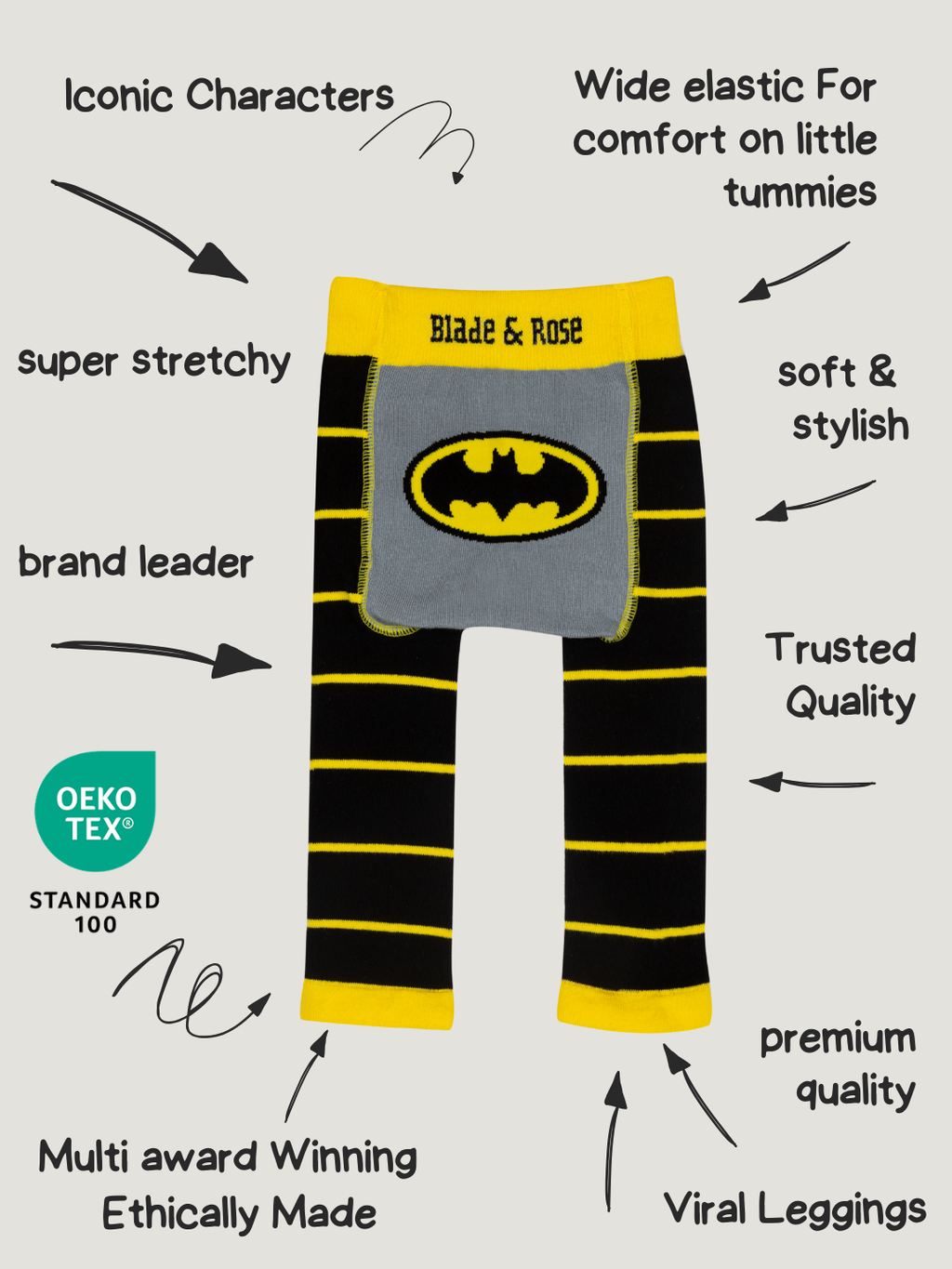 Blade & Rose x Batman™ Get Ready Leggings