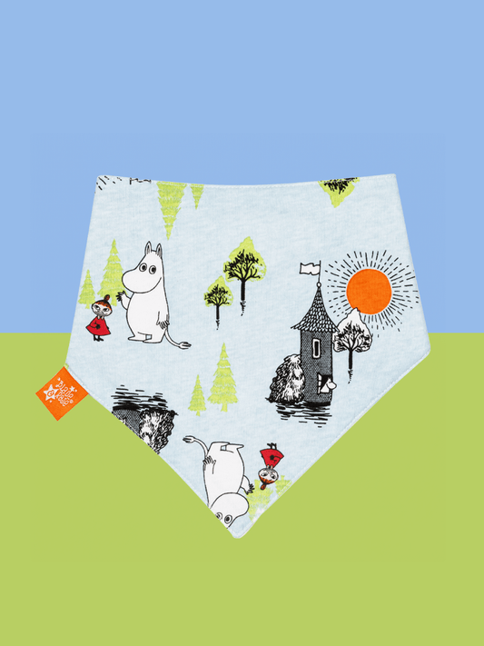 Moomin™ Organic Free To Explore Summer Bib - Blade & Rose UK