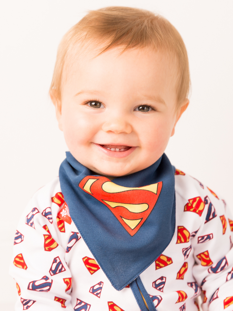 Blade & Rose x Superman™ Logo Bib