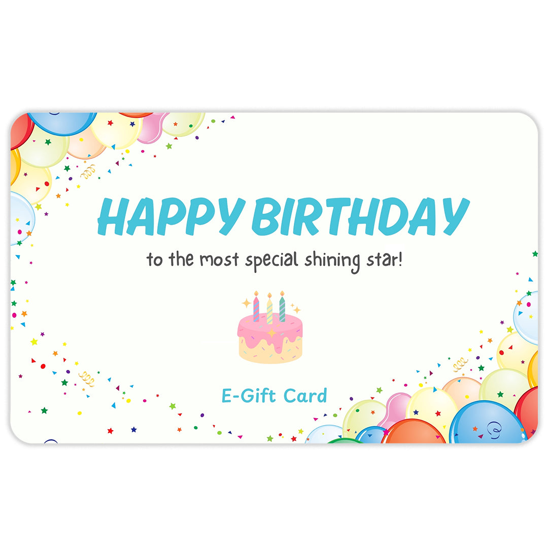 Happy Birthday Gift Card - E Voucher