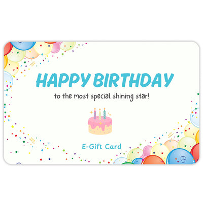 Happy Birthday Gift Card - E Voucher
