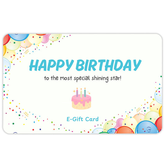 Happy Birthday Gift Card - E Voucher