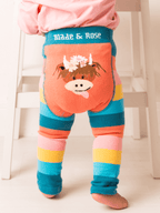 Bonnie Highland Cow Leggings - Blade & Rose UK