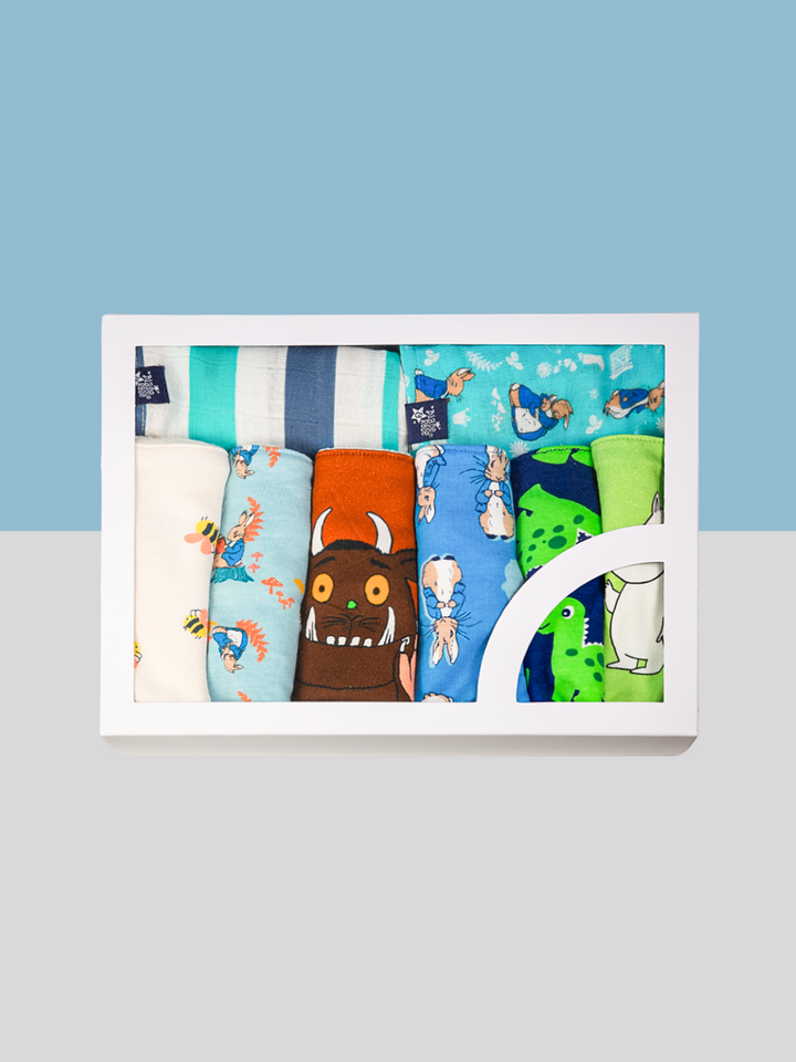 Baby Boy Bibs Gifting Set