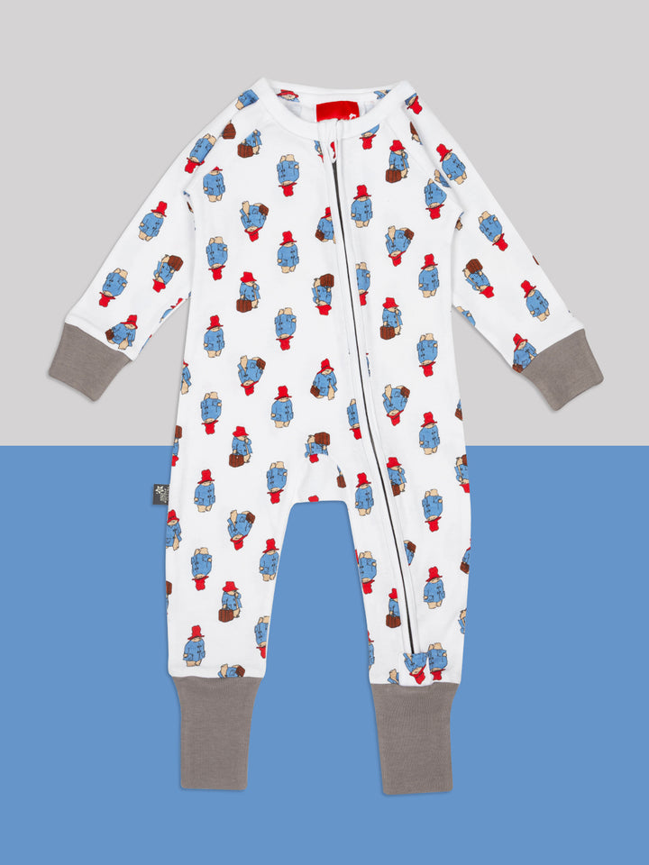 Paddington™ Loves to Travel Zip-Up Romper Playsuit