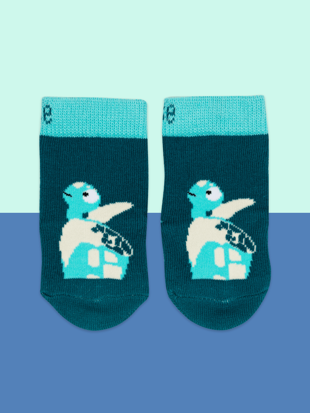 WWF Organic Sea Turtle Socks - Blade & Rose UK
