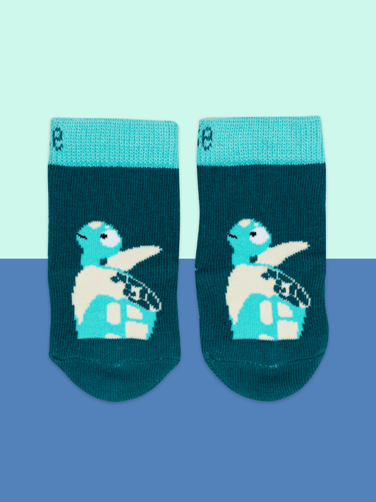 WWF Organic Sea Turtle Socks - Blade & Rose UK