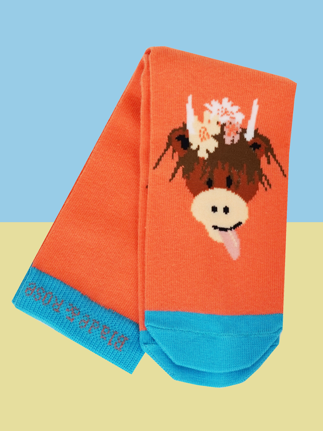 Highland Cow Adult Socks - Blade & Rose UK