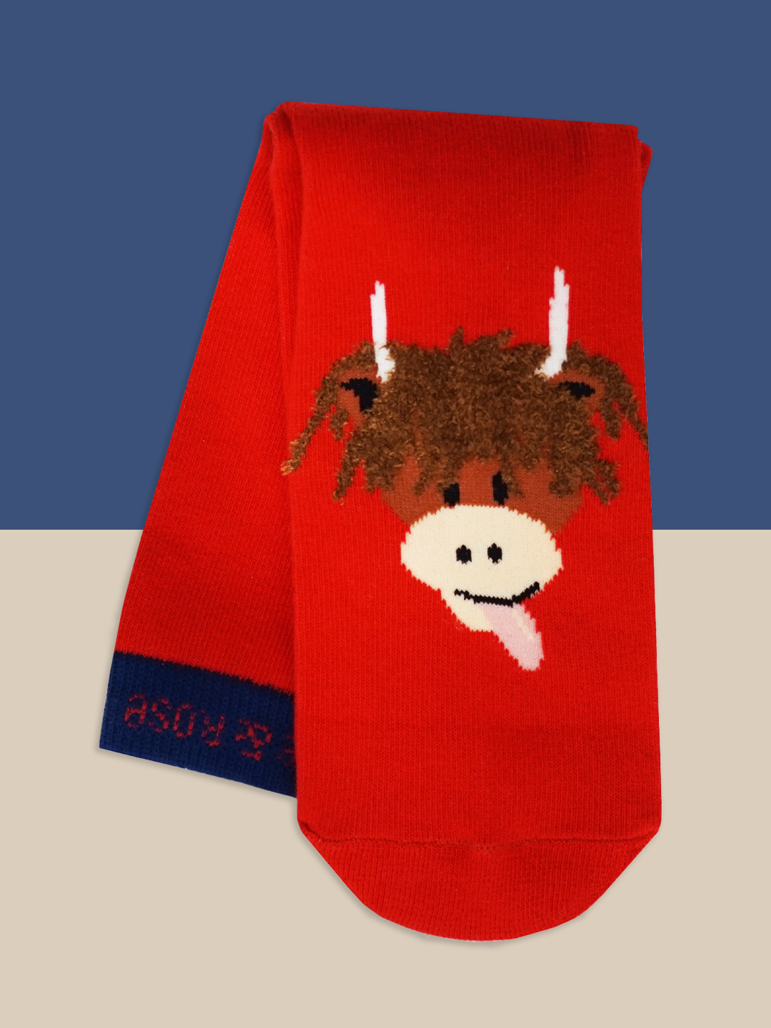 Highland Cow Adult Socks - Blade & Rose UK