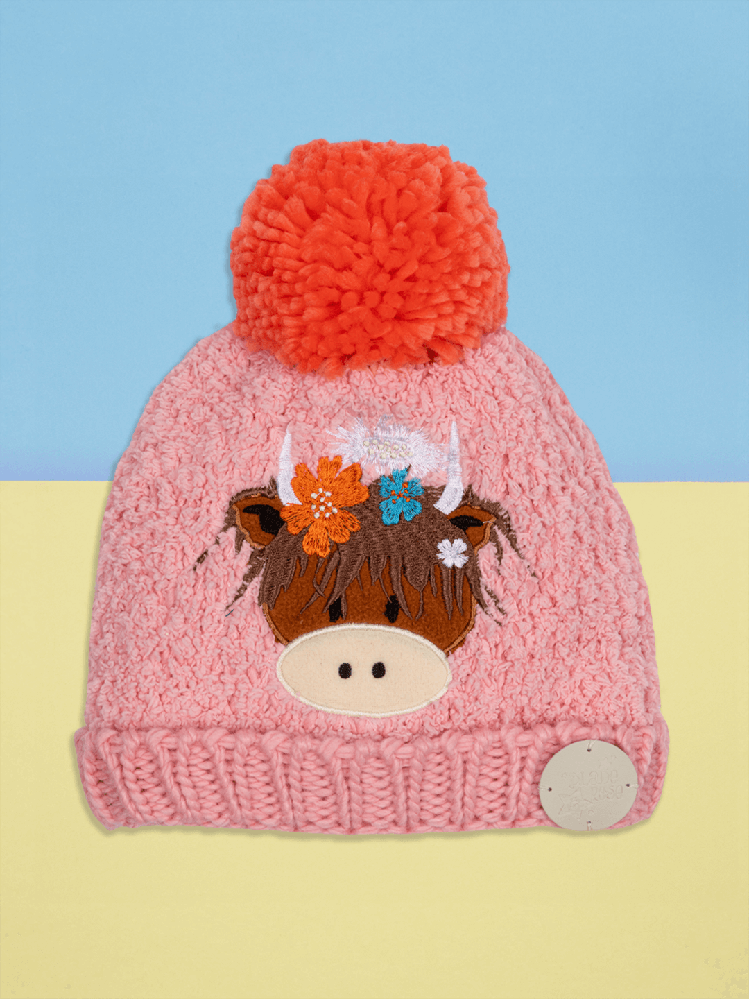 Bonnie Highland Cow Winter Hat