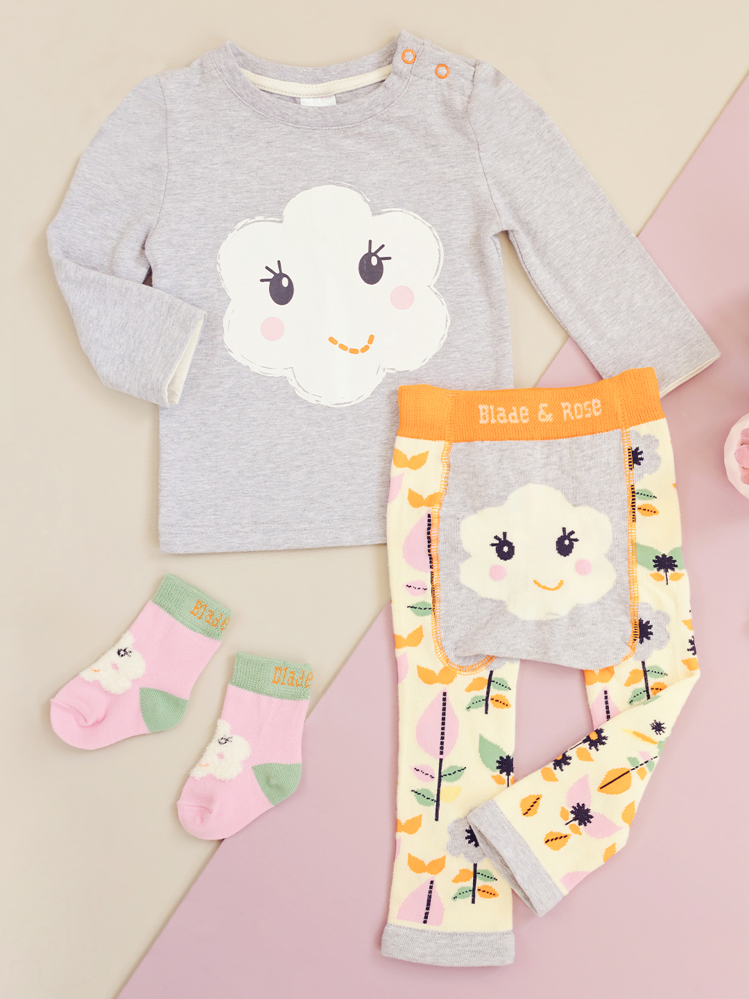 Flower Face Outfit (3PC)