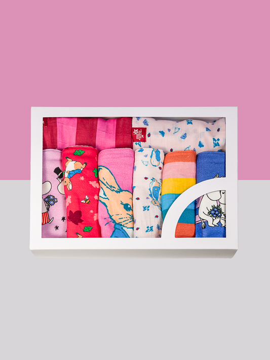 Baby Girl Bibs Gifting Set