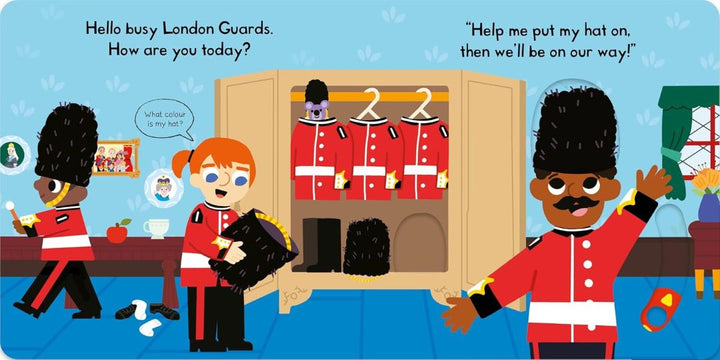 Busy London Guards Hardback