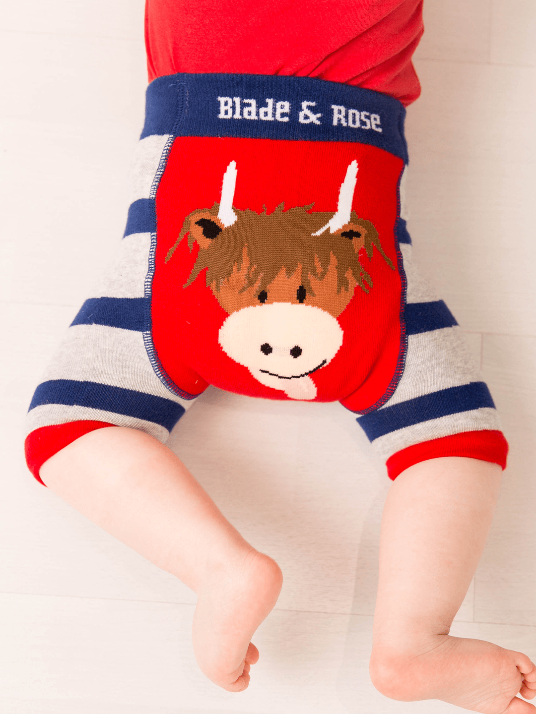 Hamish Highland Cow Shorts - Blade & Rose UK