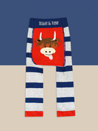 Hamish Highland Cow Leggings - Blade & Rose UK