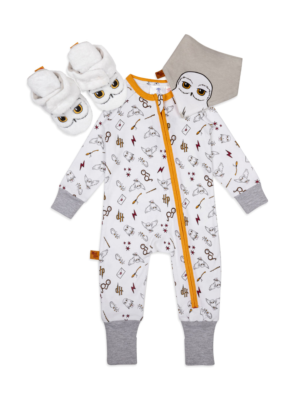 Harry Potter™ Hedwig Romper & Booties Gifting Set