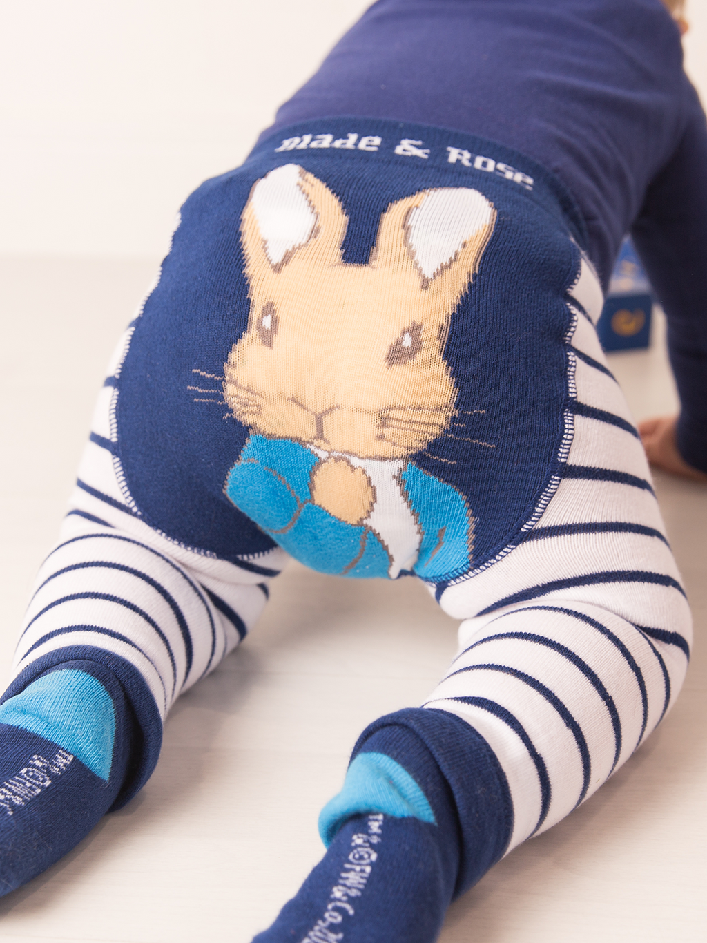 Peter Rabbit Navy Leggings