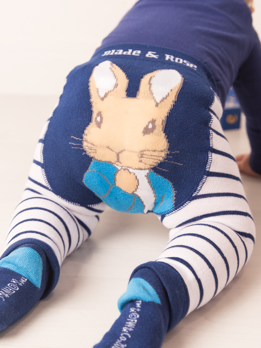Peter Rabbit Navy Leggings - Blade & Rose UK