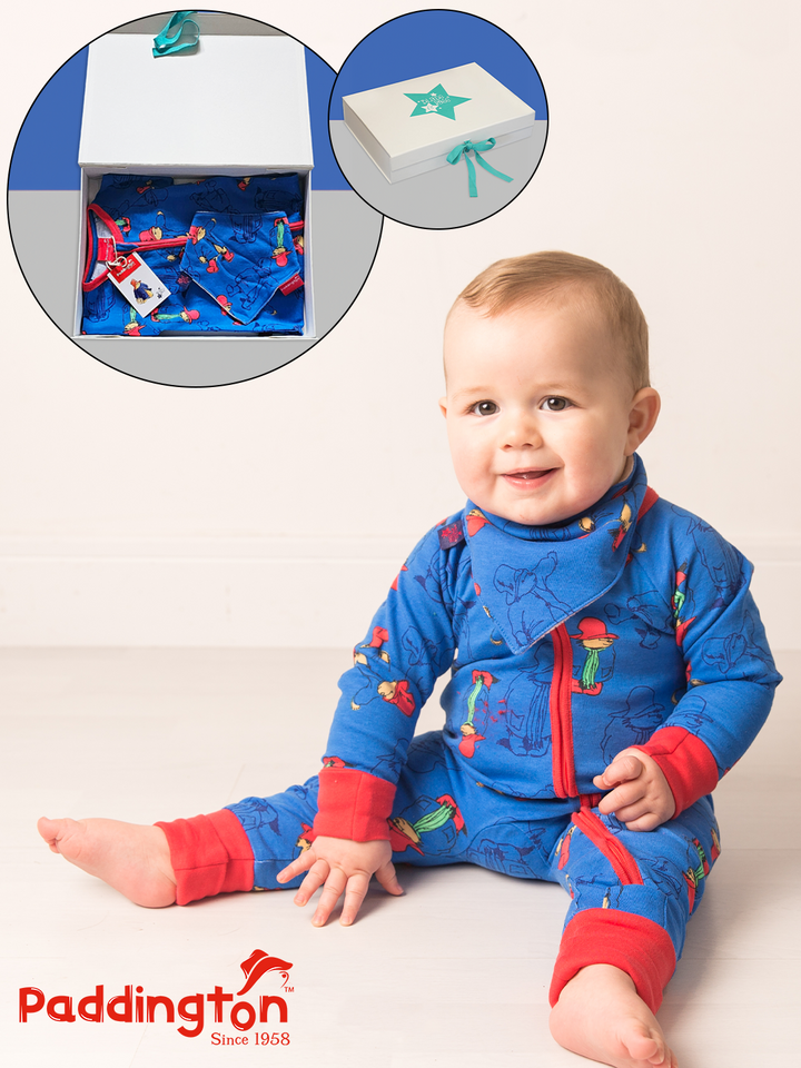 Paddington™ Out and About Romper & Bib Gift Set