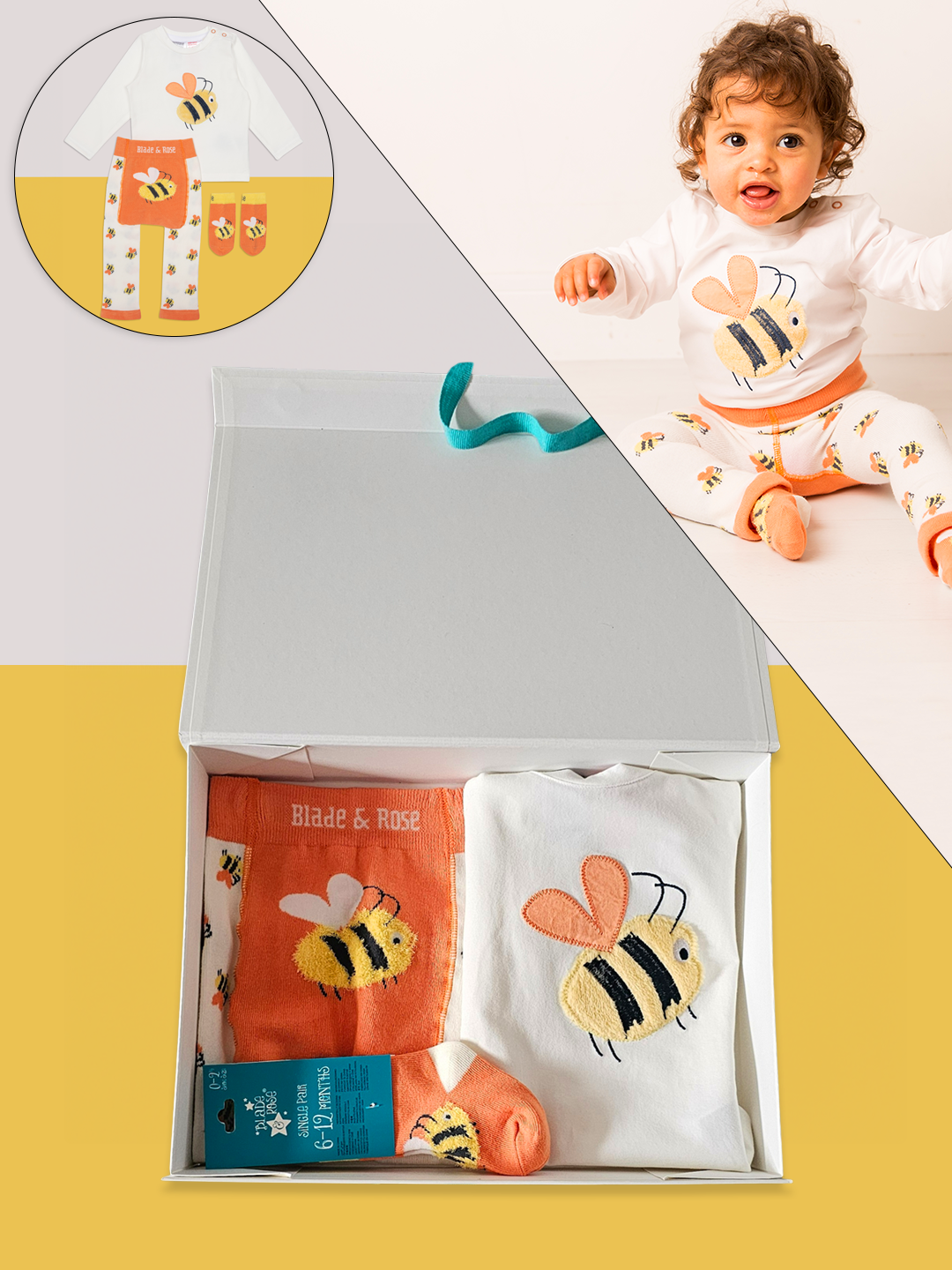 Honey Bee Gift Box Set - Blade & Rose UK