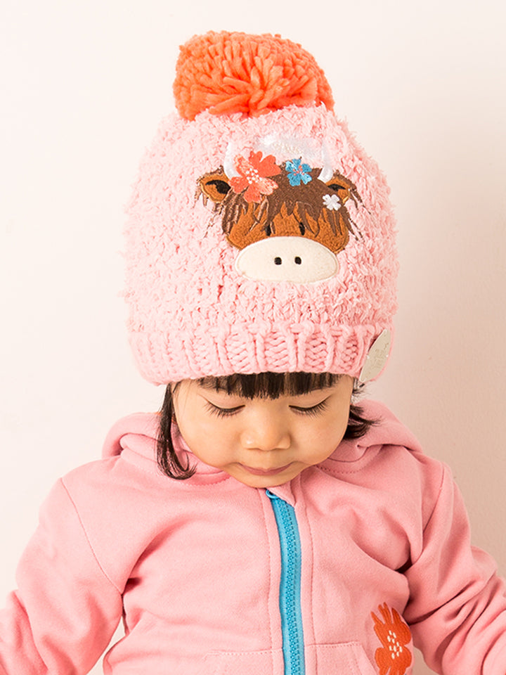 Bonnie Highland Cow Winter Hat