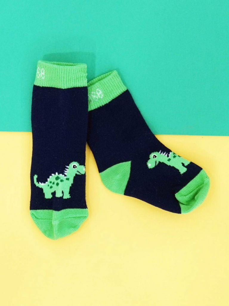 Maple Dino Socks