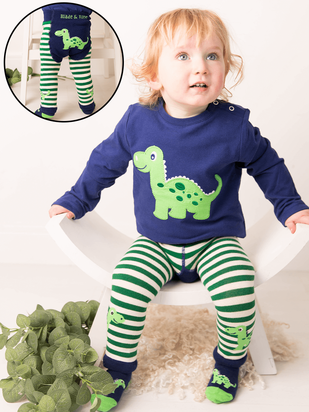 Maple the Dino Outfit (3PC) - Blade & Rose UK