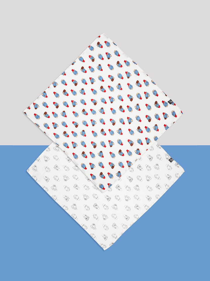 Paddington™ Loves to Travel Muslin Squares