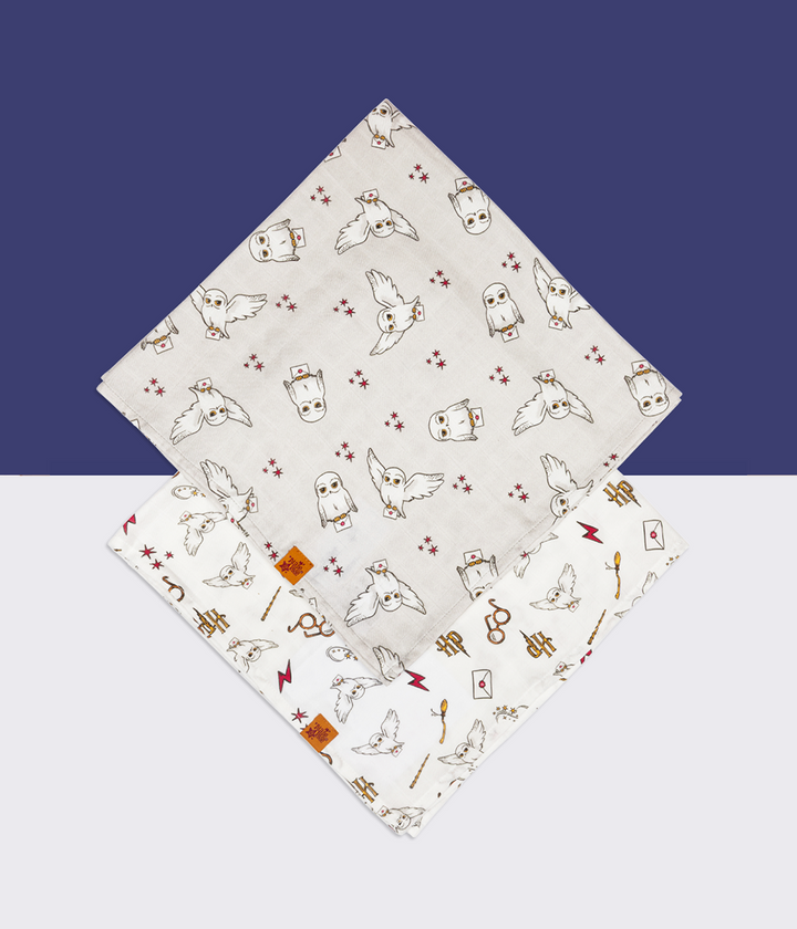 Harry Potter™ Hedwig Muslin Squares
