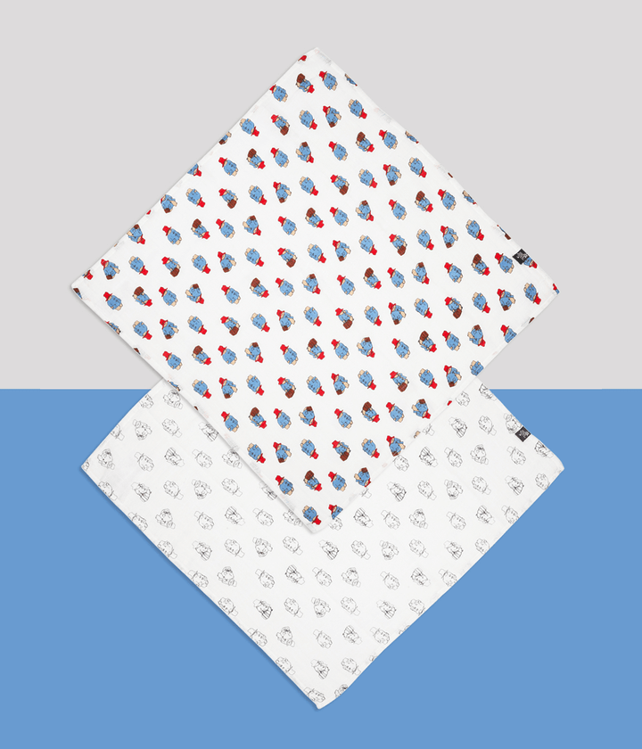 Paddington™ Loves to Travel Muslin Squares