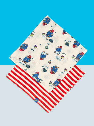 Paddington™ Let's Have A Picnic Muslin Squares - Blade & Rose UK