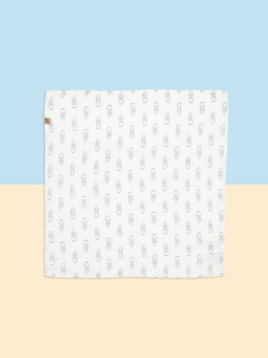 Peter Rabbit™ Neutral Muslin Squares