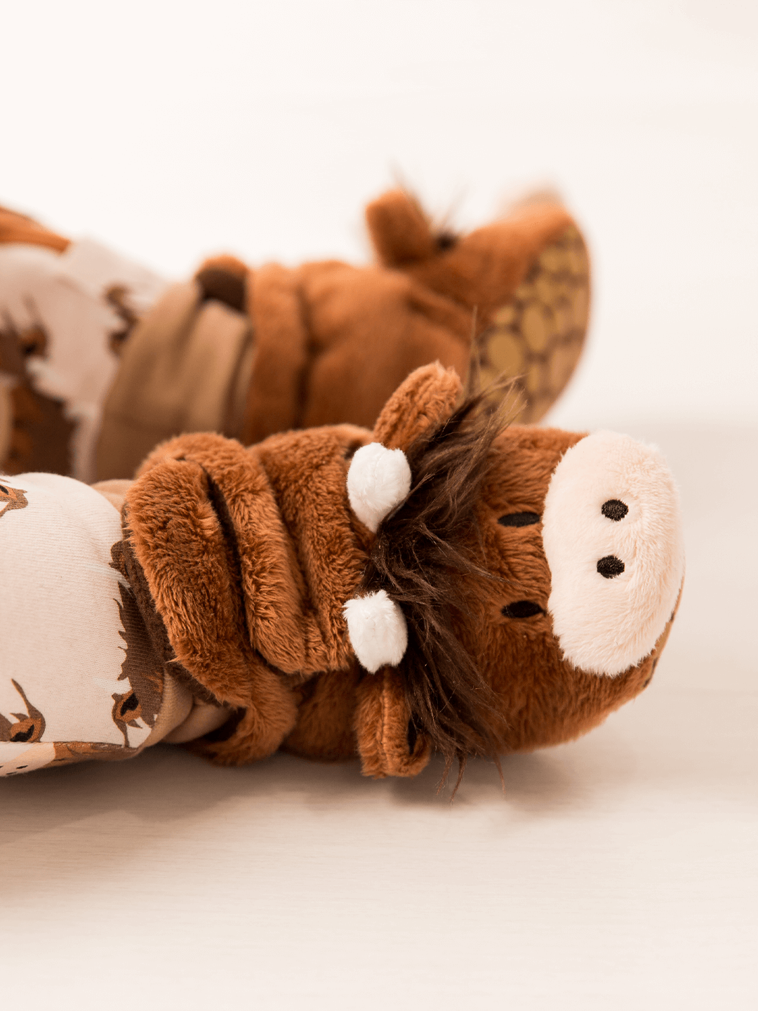 Neutral Highland Cow Booties - Blade & Rose UK