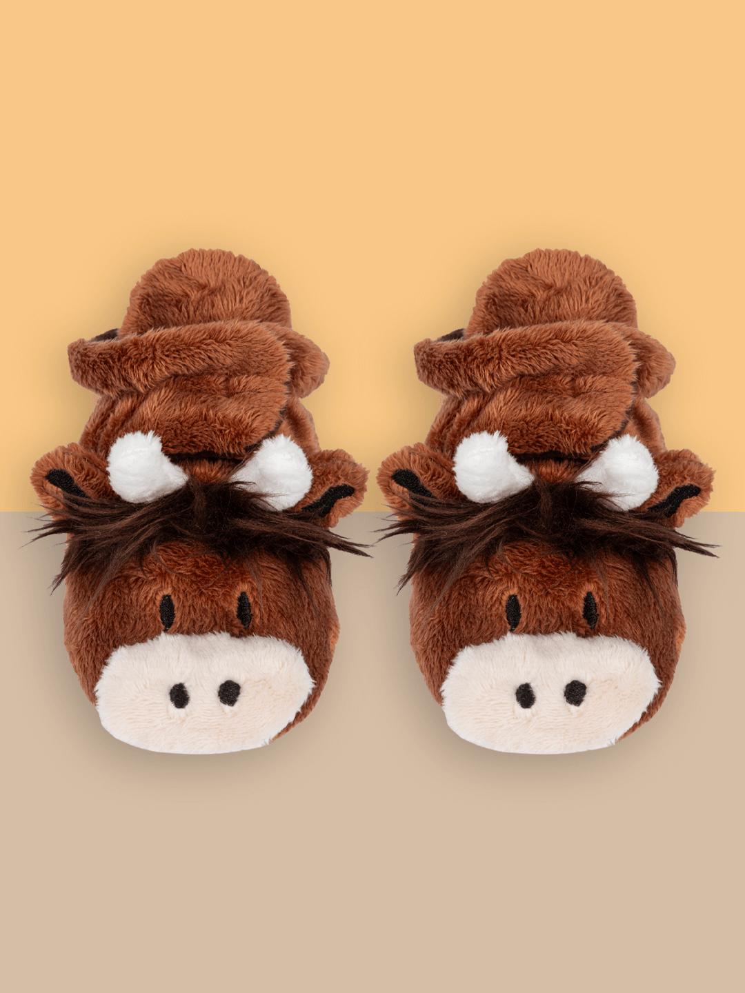 Neutral Highland Cow Booties - Blade & Rose UK