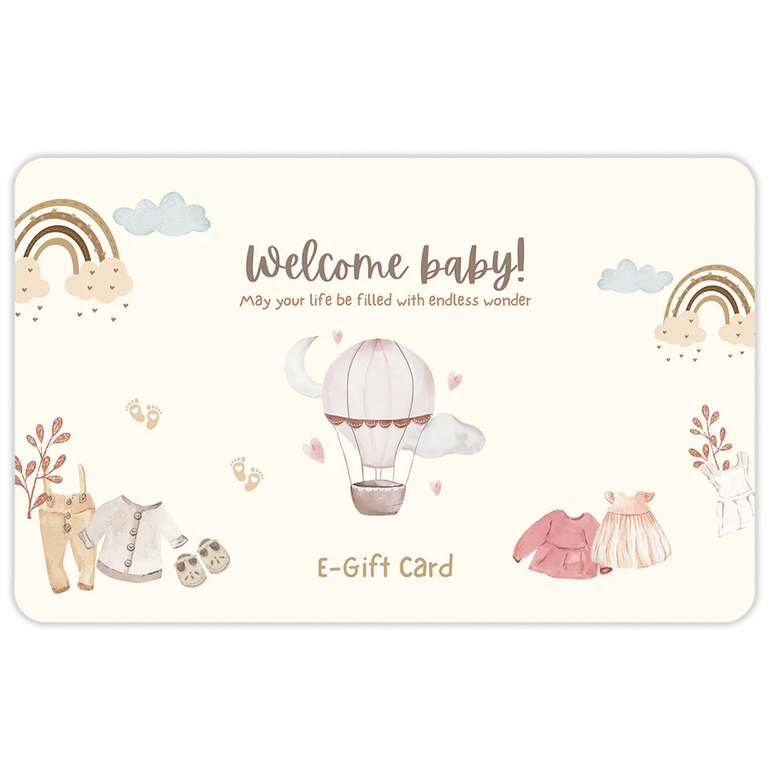 New Baby Gift Card - E voucher