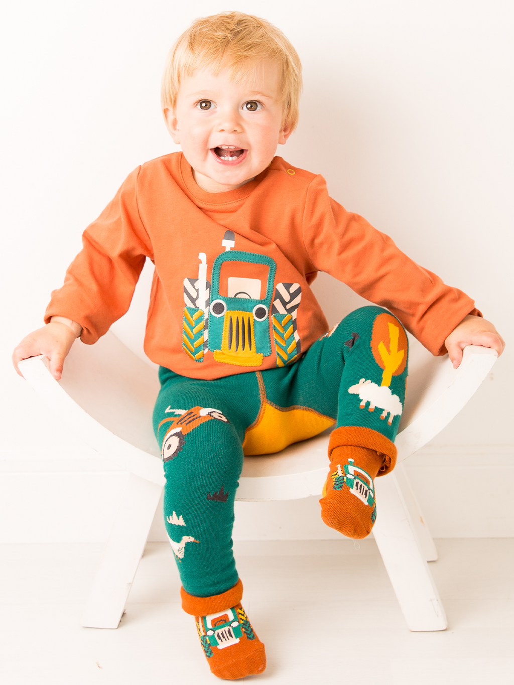 Rustic Farmyard Leggings