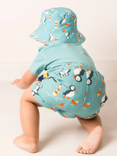 Kenzie the Puffin Muslin Shorts