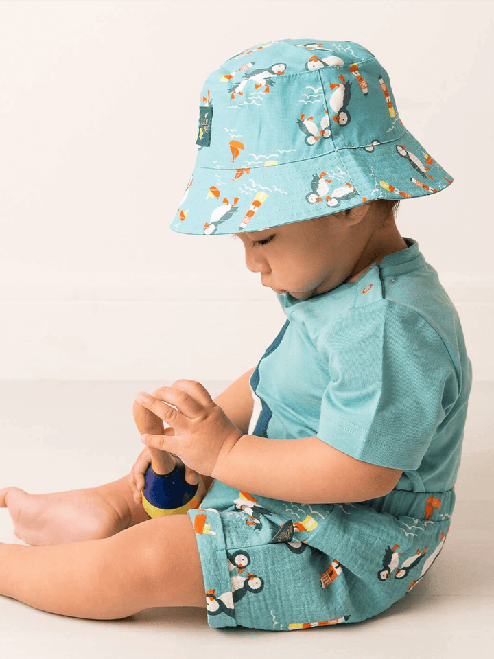 Kenzie the Puffin Muslin Shorts