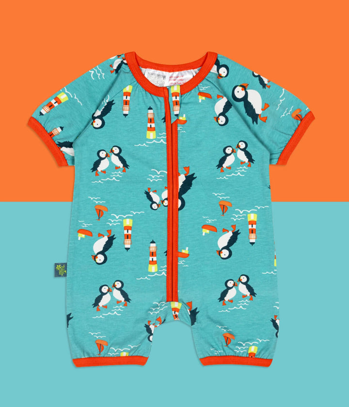 Kenzie the Puffin Summer Romper Playsuit