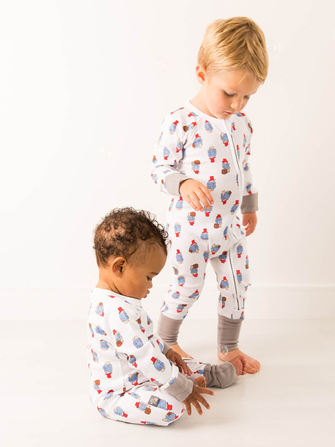 Paddington™ Loves to Travel Zip-Up Romper Playsuit